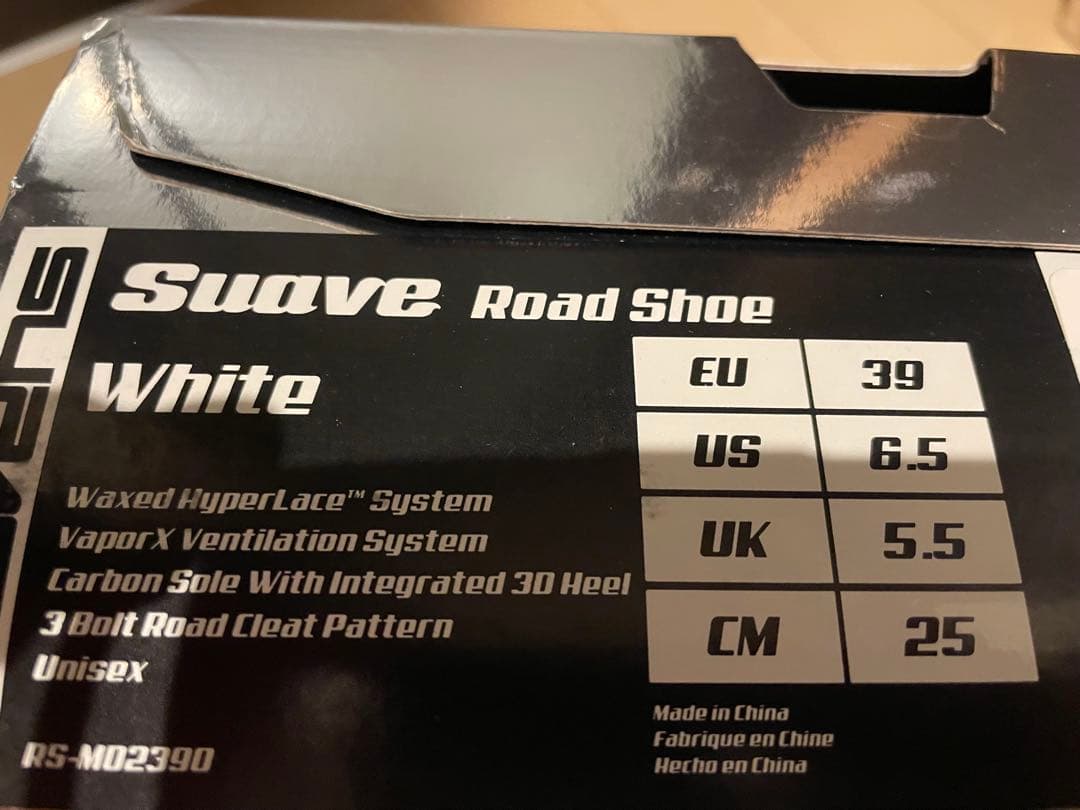 スパカズ Supacaz Suave Road Shoe - White