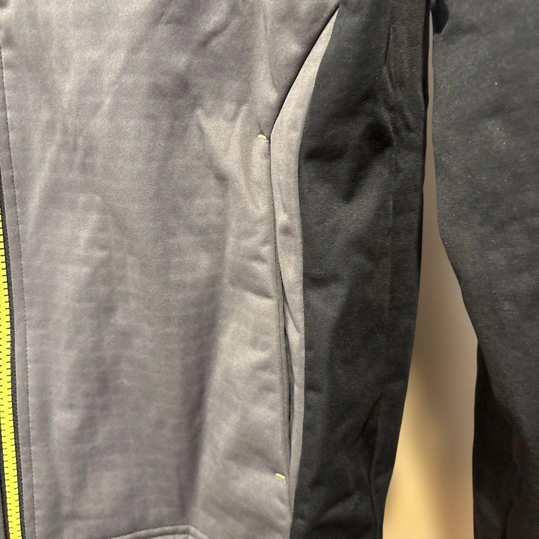 極美品 Mizuno ジャージ上下セットアップ グレー/ブラック Mサイズ