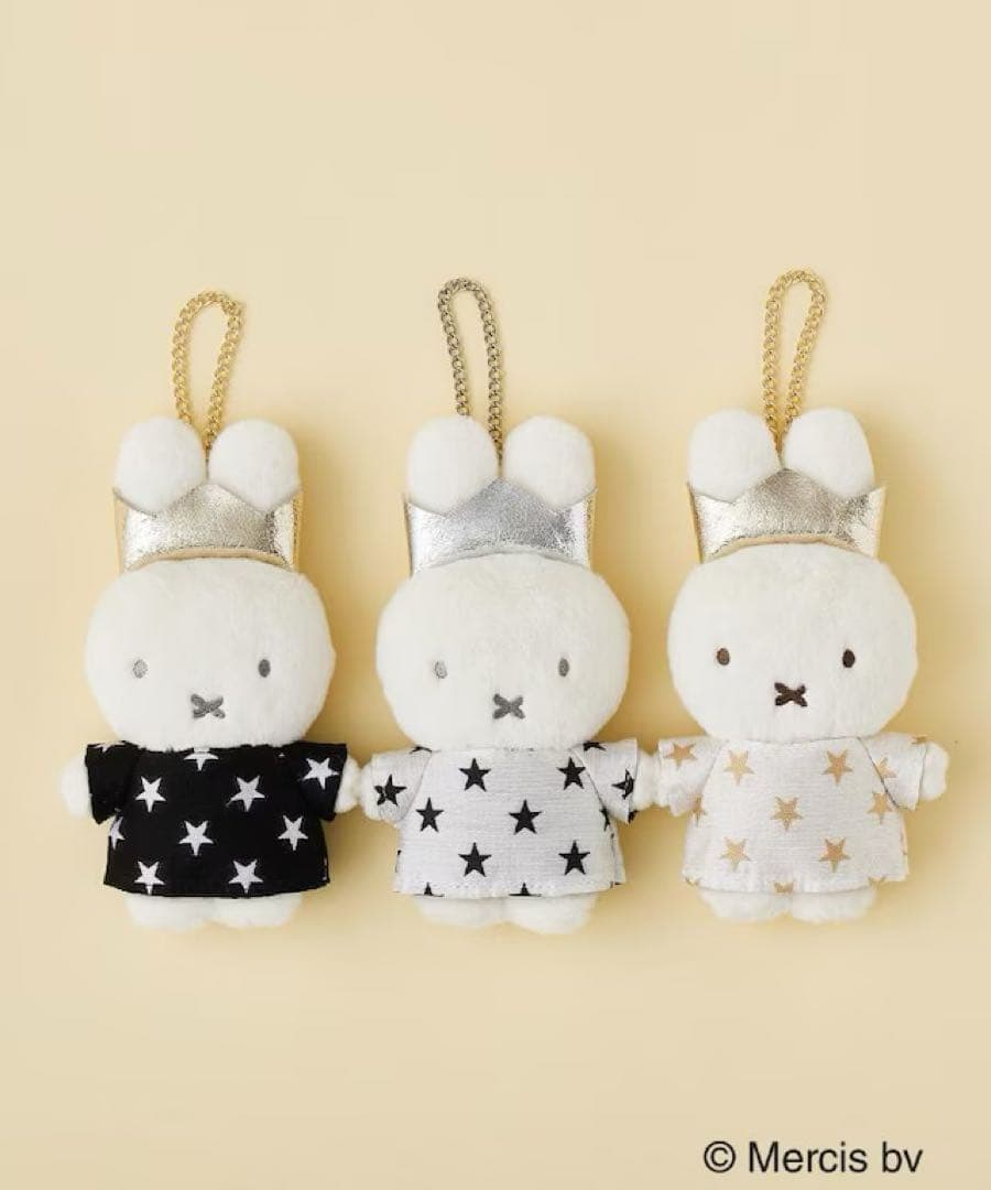 【未使用】miffy ｘ OPAQUE.CLIP 70THドールチャーム 5個