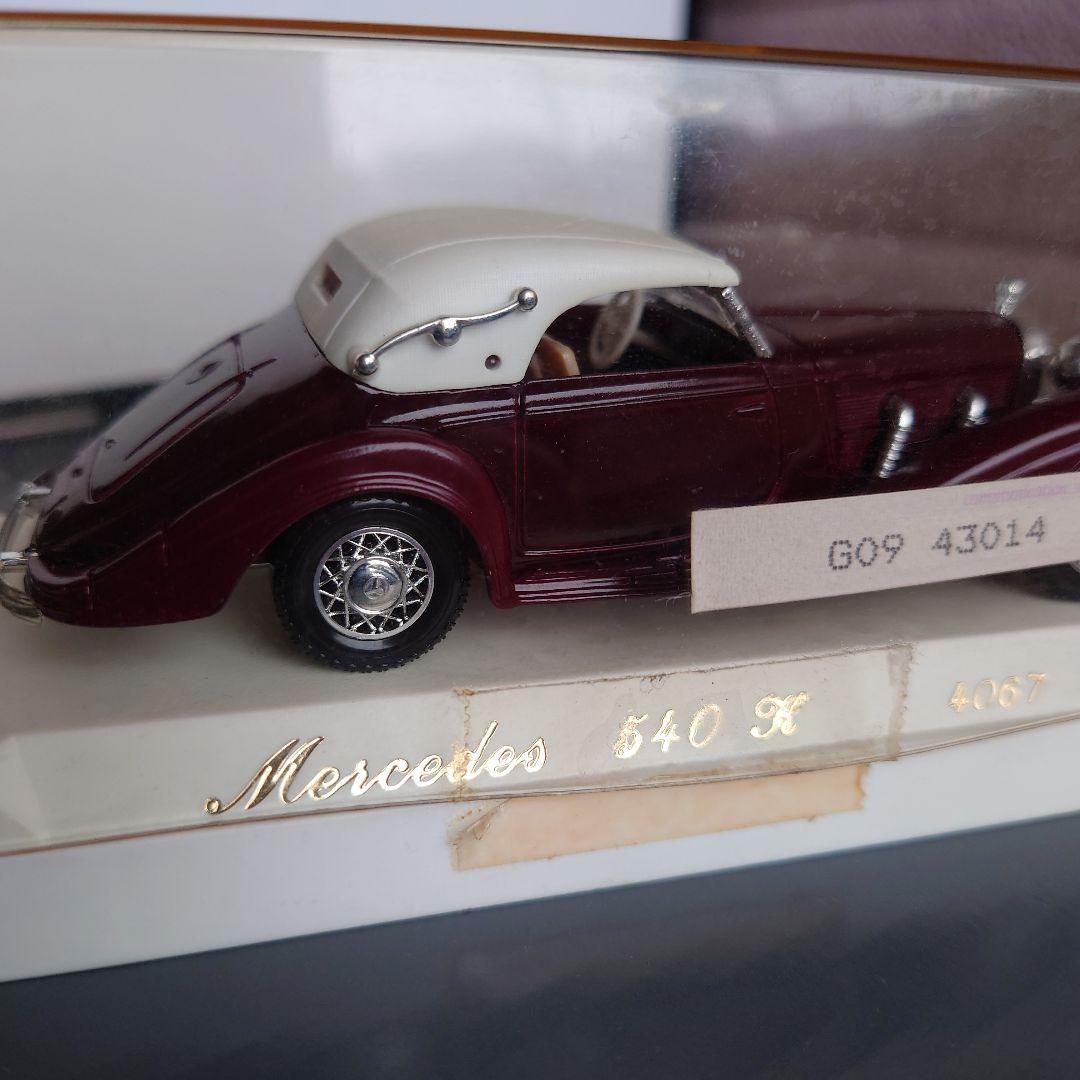 Solido社製の1/43スケール ミニカー「メルセデス・ベンツ 540K」