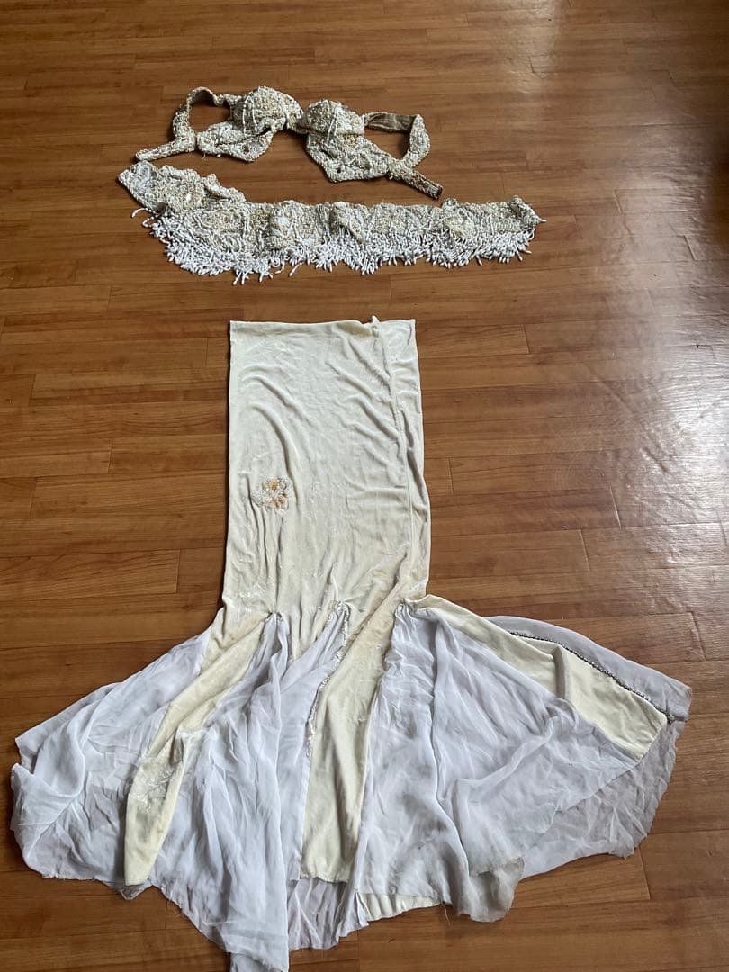 希少・ダマスク製】ベリーダンス プロ仕様・ハンドメイド衣装