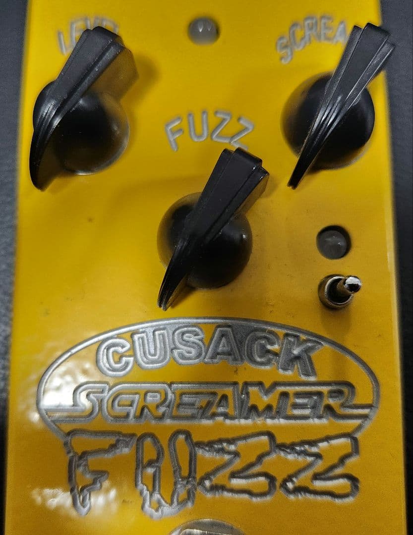 最終値下げ！　エフェクター　CUSACK Screamer Fuzz V2　希少