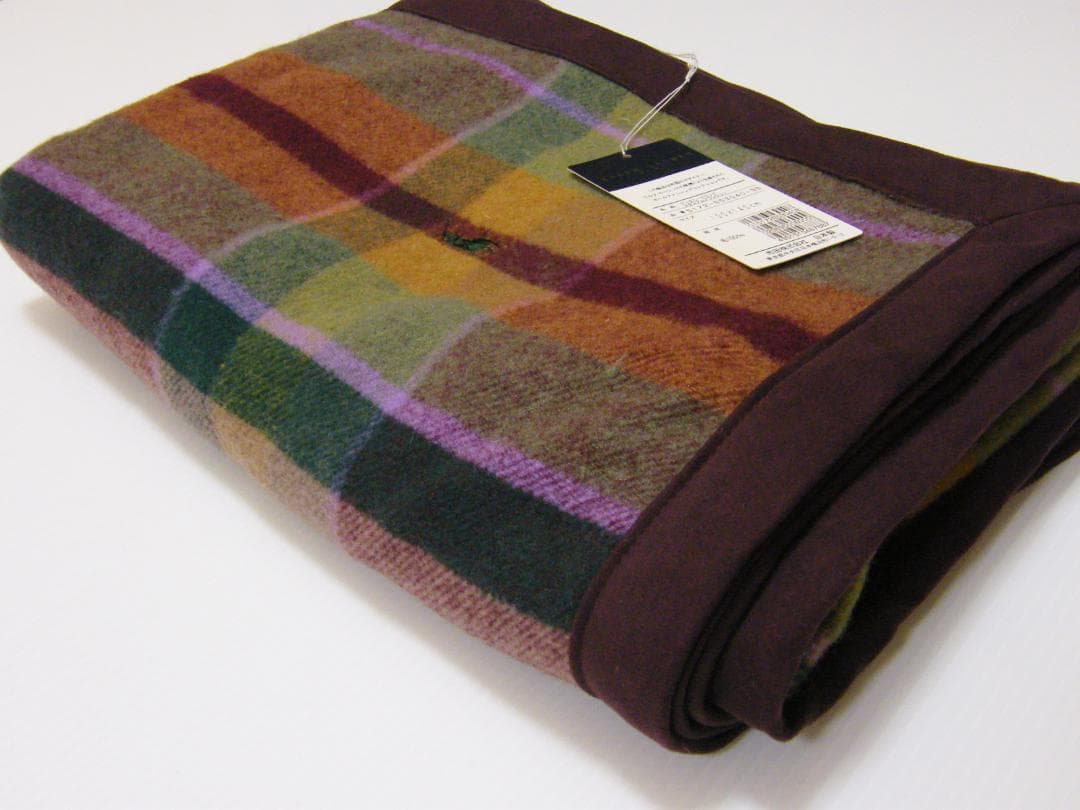 未使用 RALPH LAUREN  ラルフローレン ウールブランケット