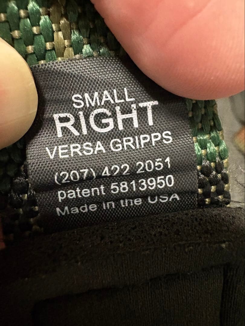 【美品】VERSA GRIPPS PRO smallサイズ