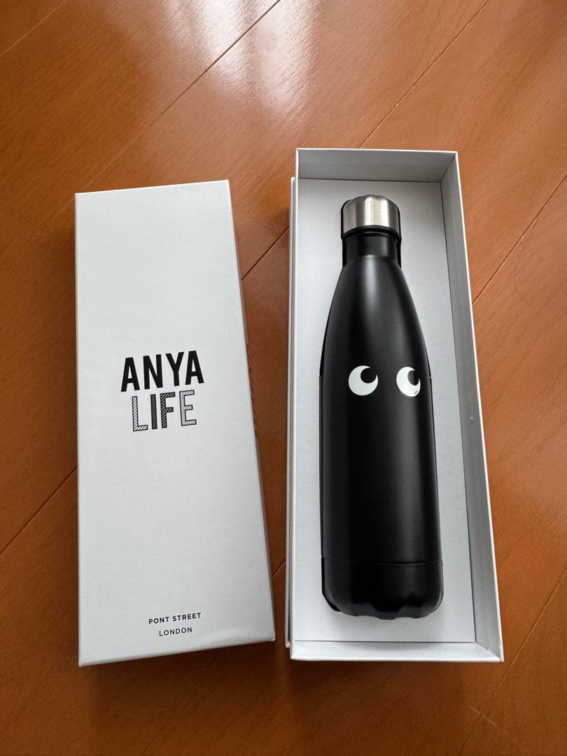ANYA HINDMARCH サーマルアイズボトル　ブラック