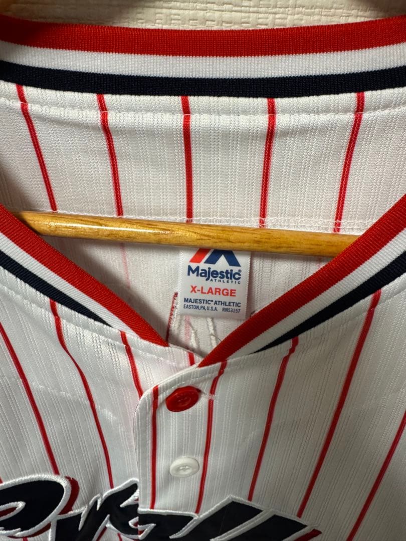 東京ヤクルトスワローズ ユニフォーム 長岡秀樹 7 XL