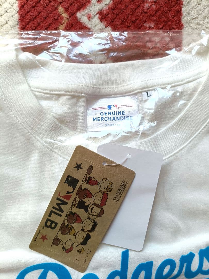 ✴スヌーピー✴PEANUTS×MLB✴ロサンゼルスドジャース✴コラボ✴Tシャツ✴