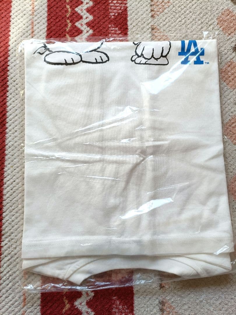 ✴スヌーピー✴PEANUTS×MLB✴ロサンゼルスドジャース✴コラボ✴Tシャツ✴