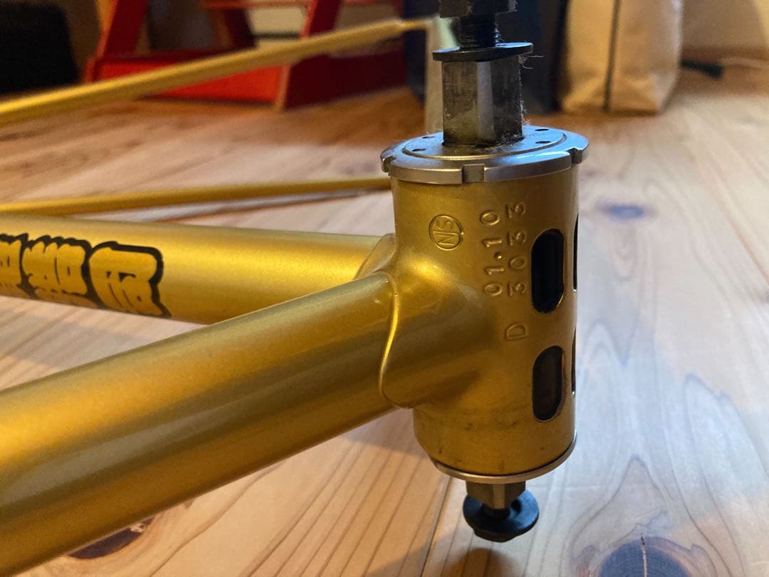 NJS 競輪車　gan well ピストフレーム　 澤亀浩司プロモデル