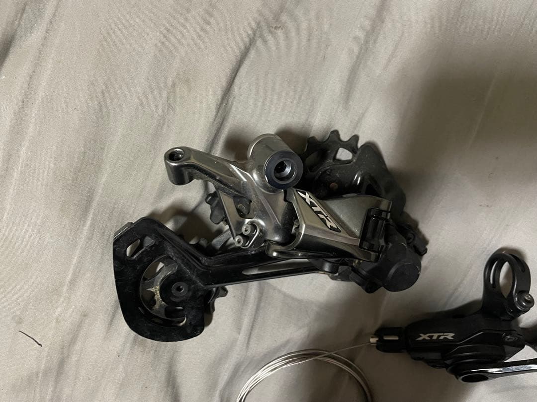 シマノ　M9100 XTR シフトレバー&リアディレーラー