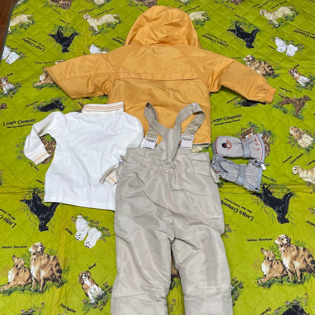 フェニックス  子供用スキーウェアセット85〜105手袋。インナー付き