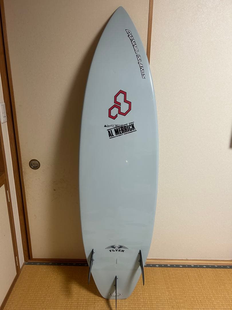 【手渡し希望】AL MERRICK 5'10\" ショートボード　ケース付き