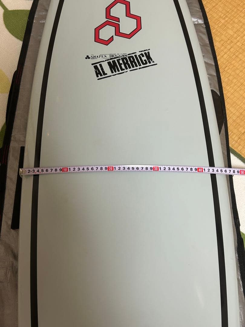 【手渡し希望】AL MERRICK 5'10\" ショートボード　ケース付き