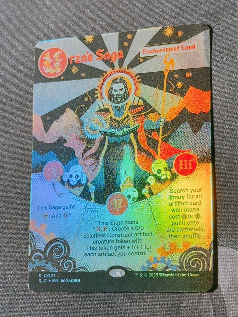 【角折れあり】【SLD Foil】ウルザの物語　英語