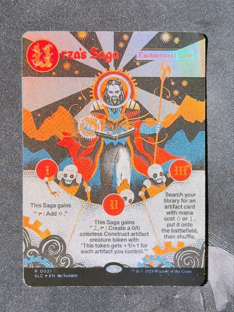 【角折れあり】【SLD Foil】ウルザの物語　英語