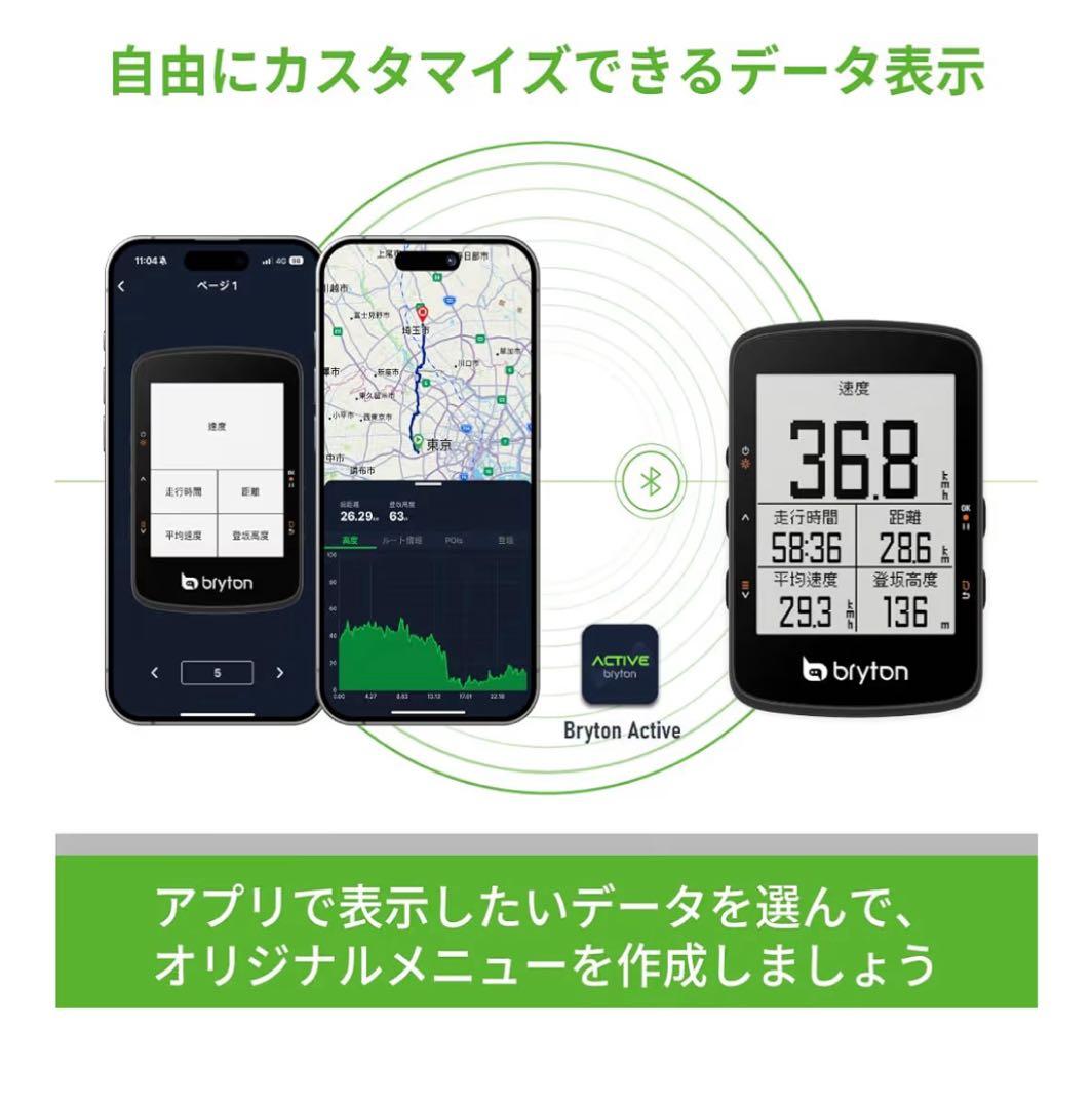 ブライトン　Rider 460E サイクルコンピューター サイコン
