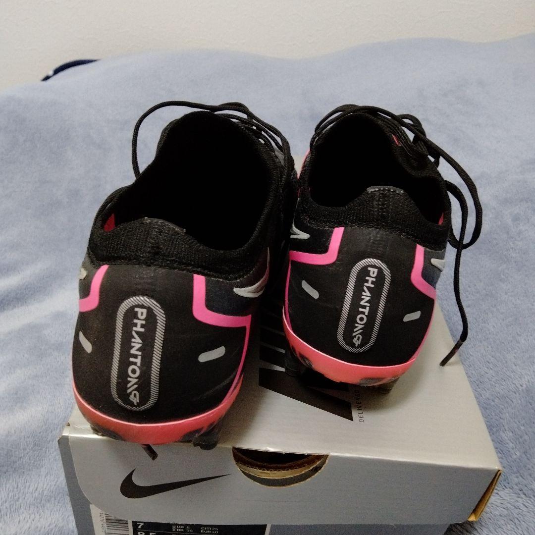 NIKE ファントムGTエリート FG サッカースパイク 中古美品 25.0cm