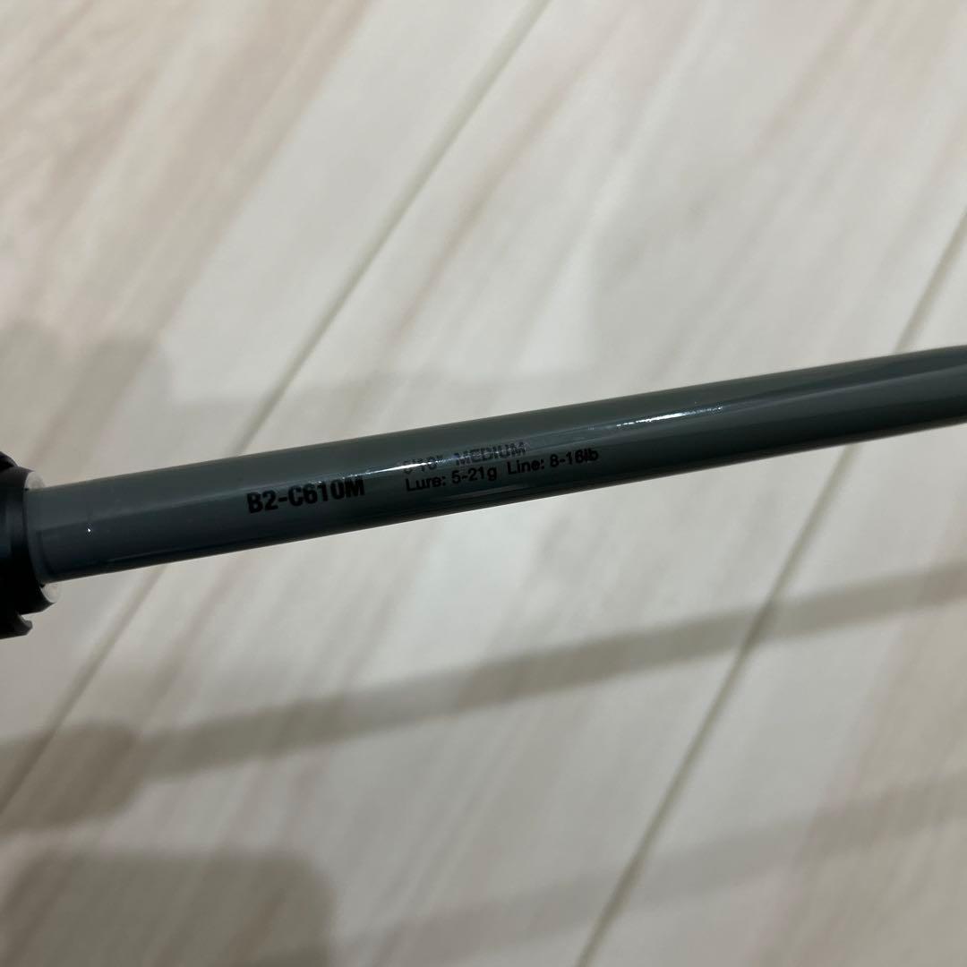 M*y様 JACKALL B2-C610M バスロッド 6'10\" ベイト