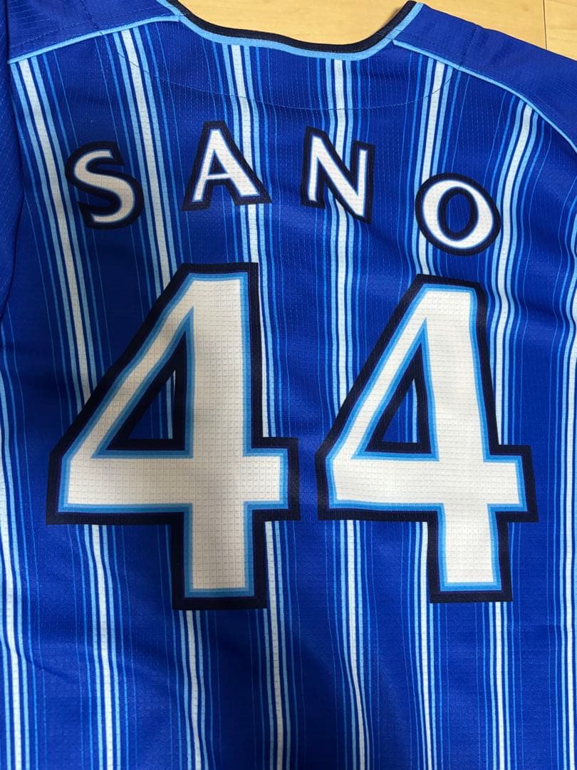 横浜DeNAベイスターズ 佐野恵太 ユニフォーム ビジター o xl 44番