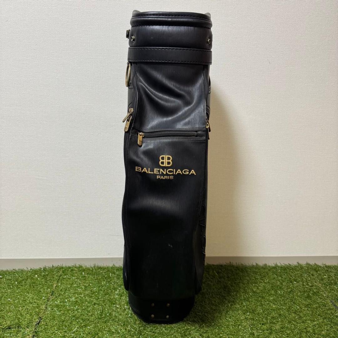 超レア BALENCIAGA バレンシアガ キャディバッグ レザー ブラック