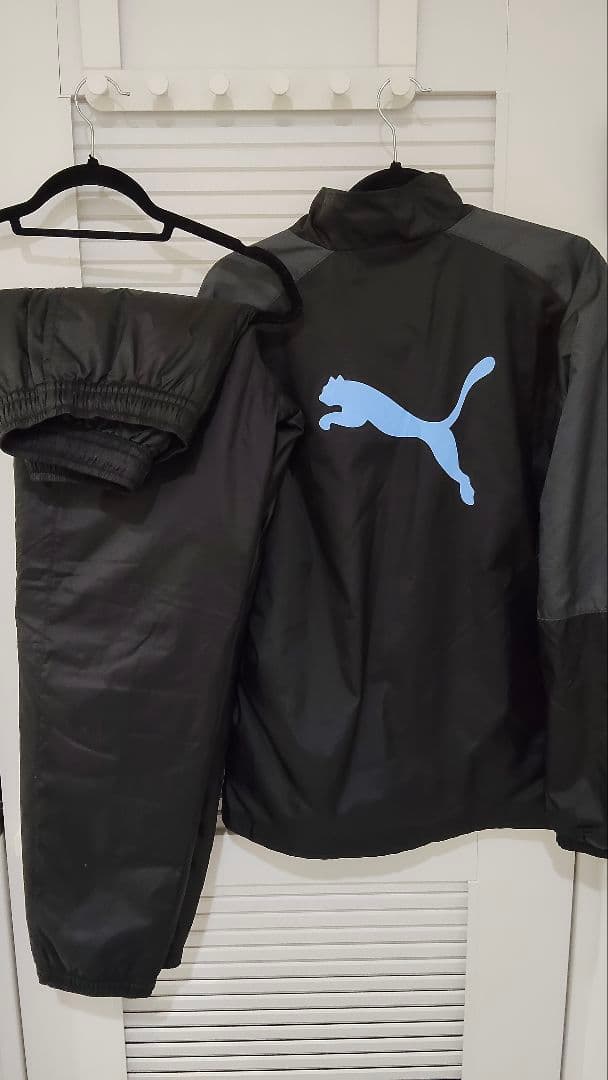 PUMA☓ジュビロ磐田 ウィンドブレーカーセット ブラック　おまけ付き