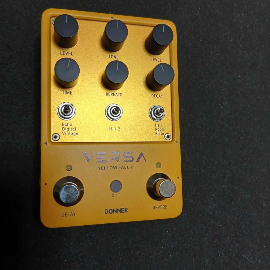 Donner Yellow Fall II ディレイ リバーブ