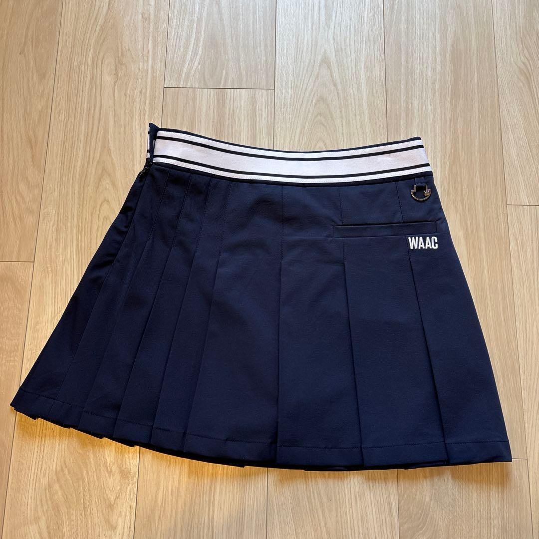 WAAC プリーツスカート ネイビー　 2サイズ