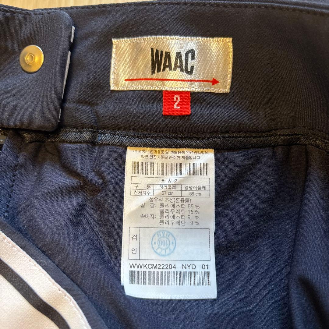 WAAC プリーツスカート ネイビー　 2サイズ