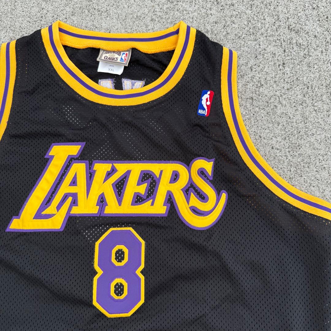 希少未使用！Majestic Lakers Kobe Bryant NBA 8番