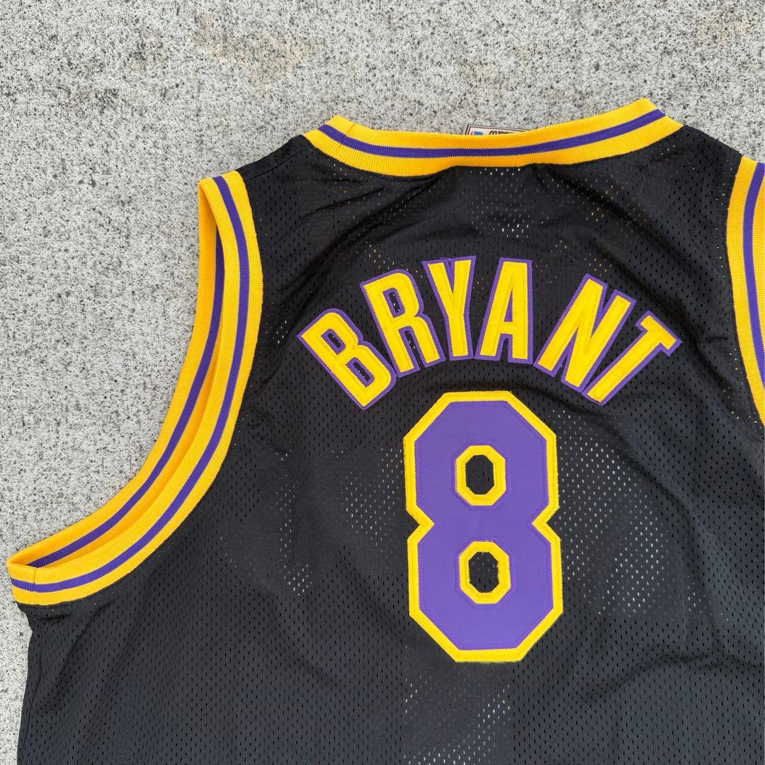 希少未使用！Majestic Lakers Kobe Bryant NBA 8番