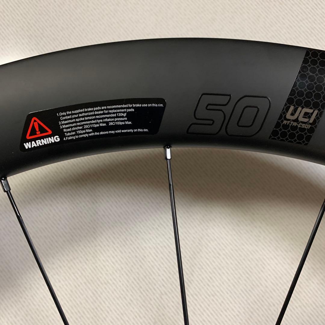 【新品未使用】ATTACK 50 カーボンホイール（グストロードバイク ）
