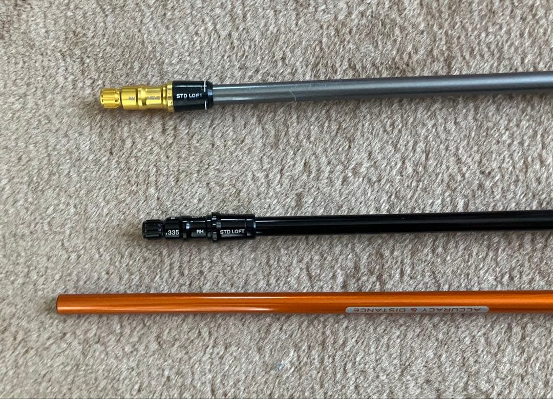 ゴルフ シャフト3本セット