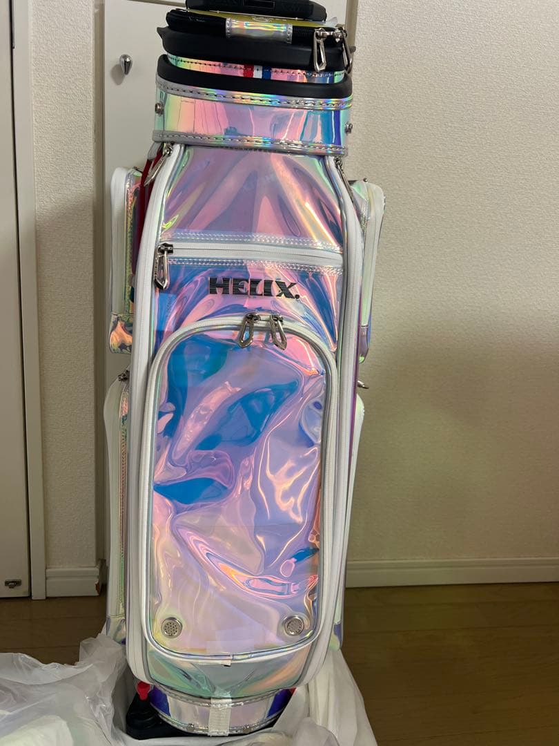 HELIX 虹色キャディバッグ