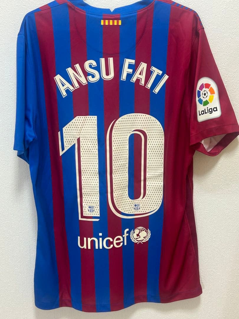 FCバルセロナ ユニフォーム アンス・ファティ 10 NIKE 正規品 L