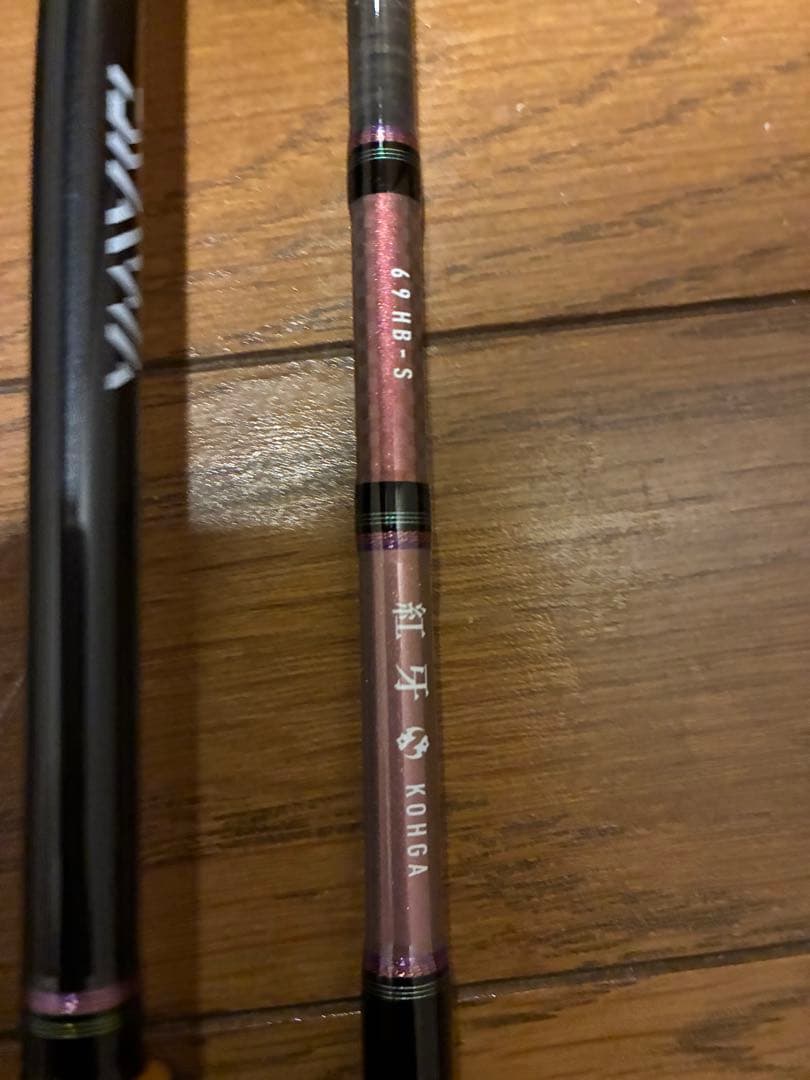 DAIWA 紅牙 MX 69HB-S タイラバロッド 極美品 付属品完備