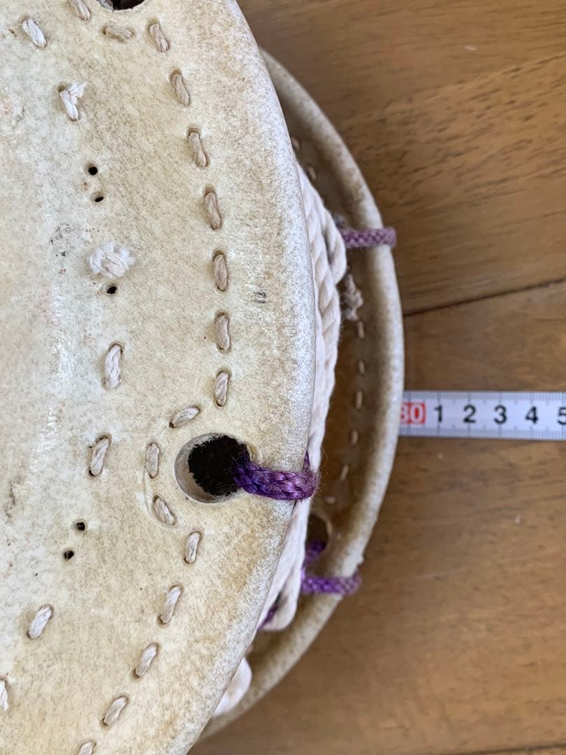 和楽器　和太鼓　締太鼓　現状品　W30cm しめ太鼓