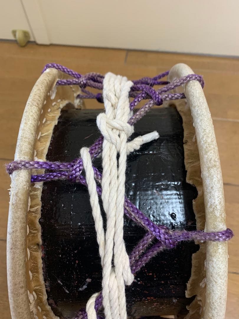 和楽器　和太鼓　締太鼓　現状品　W30cm しめ太鼓