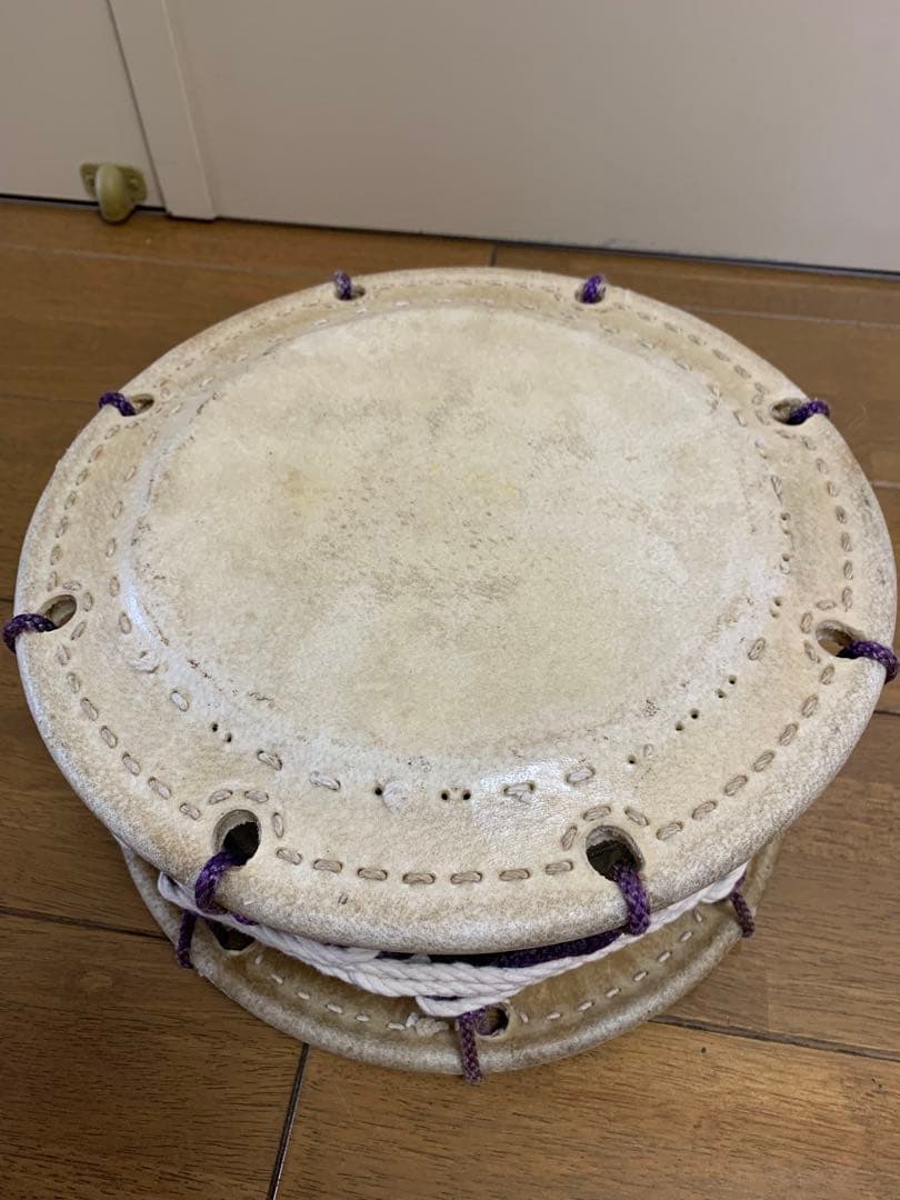 和楽器　和太鼓　締太鼓　現状品　W30cm しめ太鼓