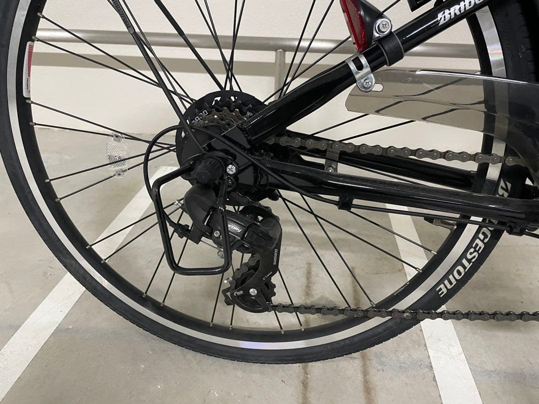 BRIDGESTONE SHLEIN シュライン 24インチ ブラック 7段変速