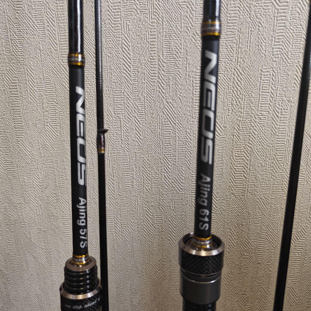 グローリーフィッシュ アジングロッド NEOS 57s 61S 2本セット