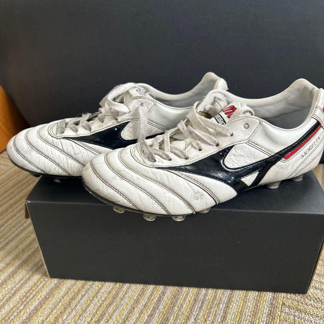 Mizuno Morelia スパイク ホワイト/ブラック