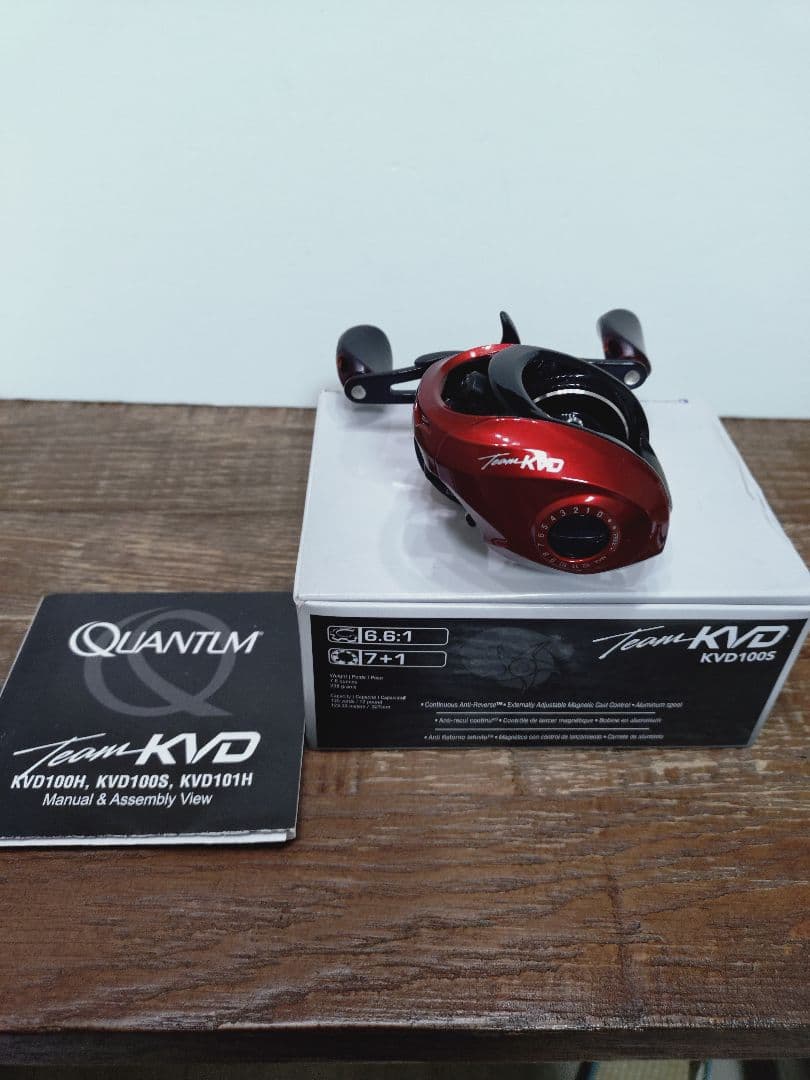 QUANTUM teamKVD kvd100s 未使用品　クアンタム