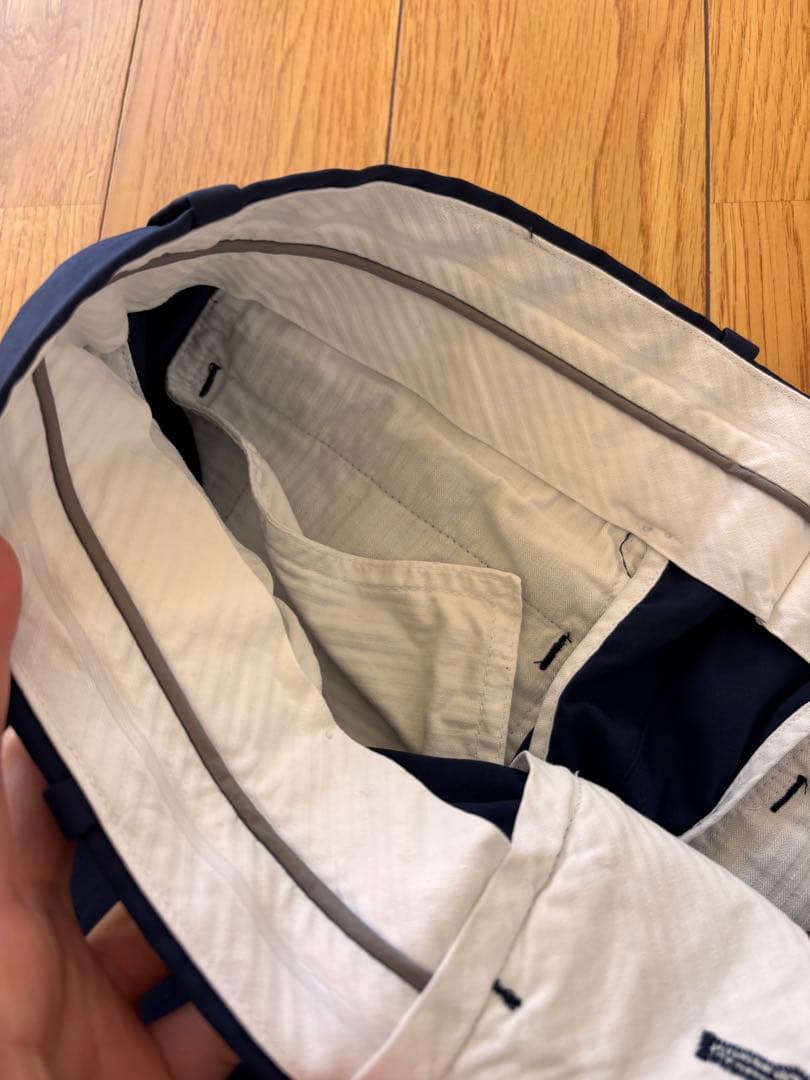 美品 RLX Ralph Laurenゴルフパンツネイビー テーラードフィット