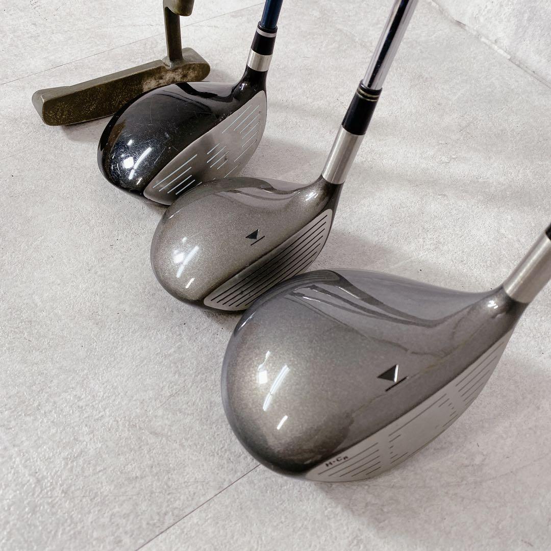 T802 タイトリスト ピン ゴルフクラブ メンズ フルセット 14点 黒