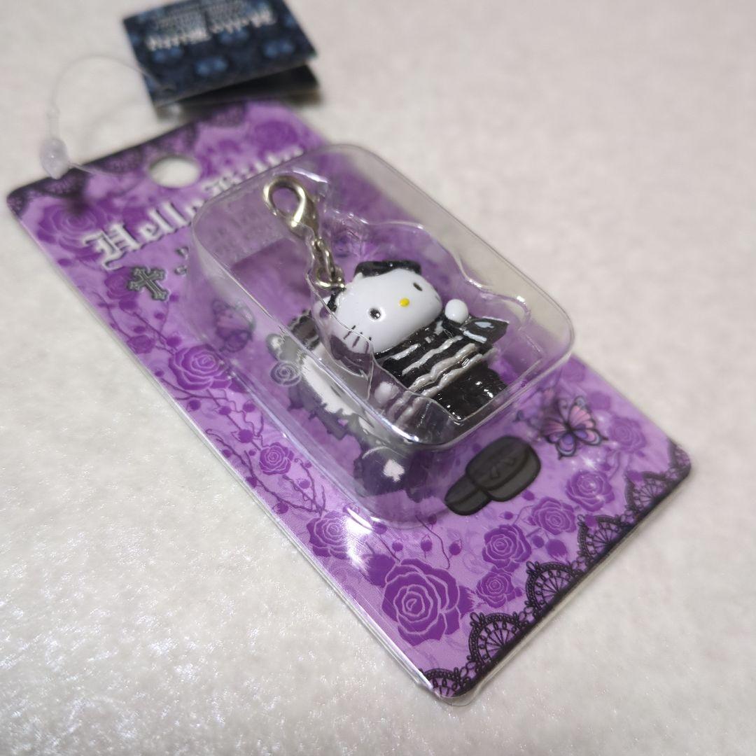 【未開封】ハローキティ ゴスロリ　ファスナーマスコット