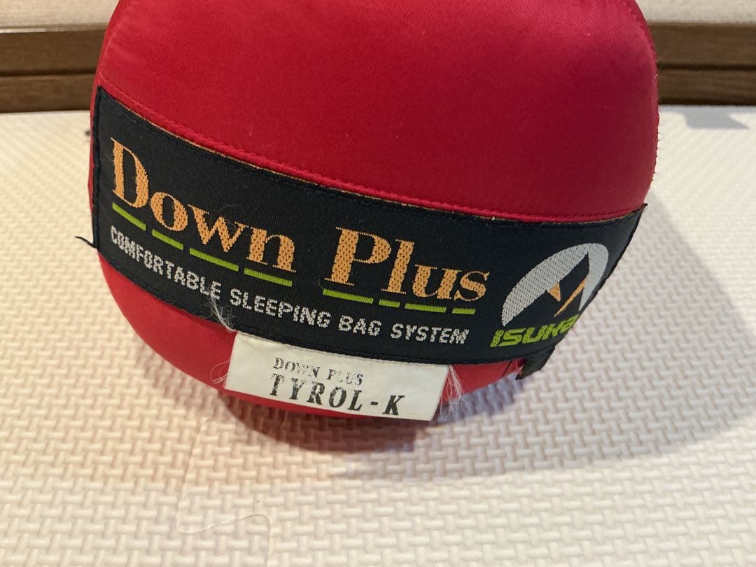 Isuka Down Plus 赤色寝袋
