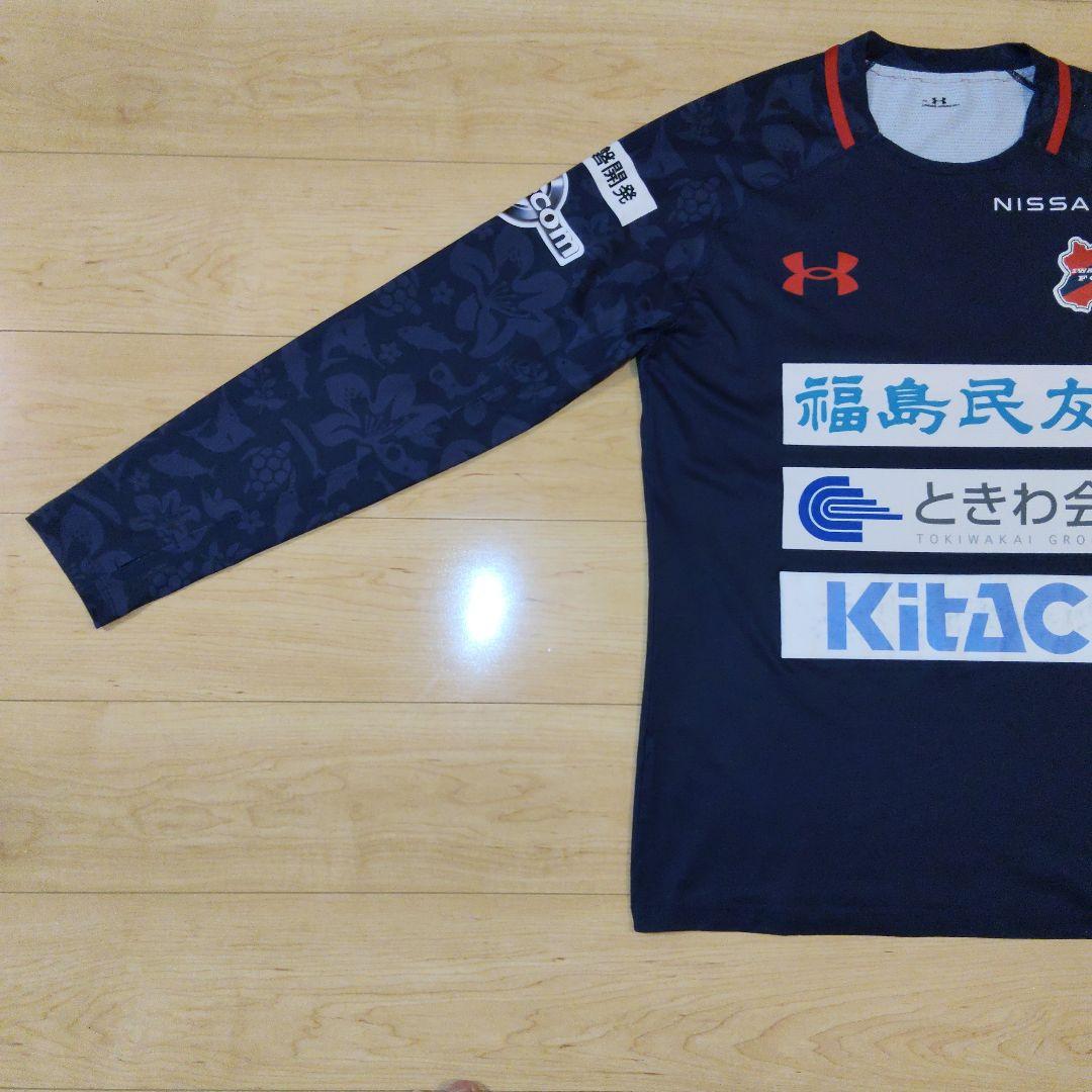 虹鱒です。　XLサイズ【いわきFC】長袖 プラクティスシャツ 非売品 選手
