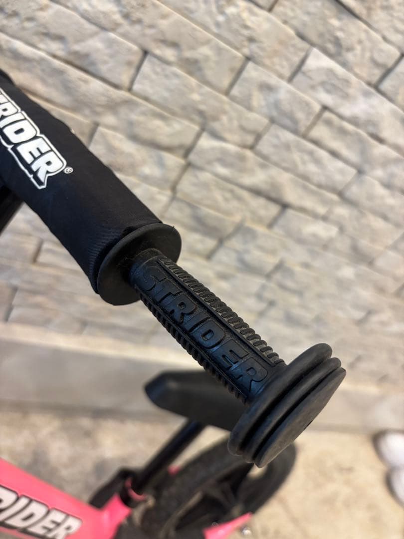 STRIDER ストライダー 12 スポーツ バランスバイク 屋内保管 ピンク