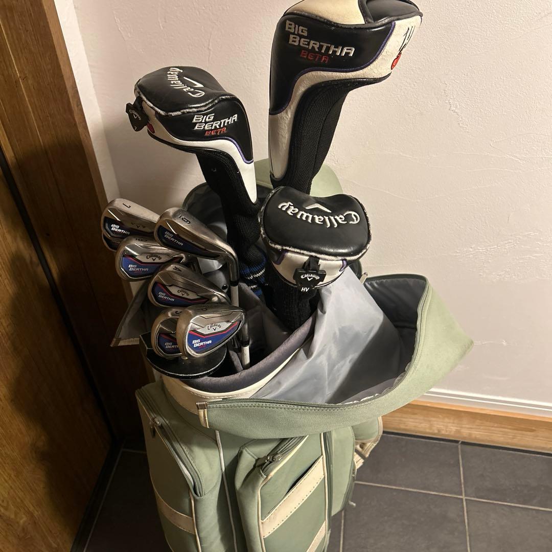 Callaway ゴルフ クラブセット Nike キャディバッグ付き
