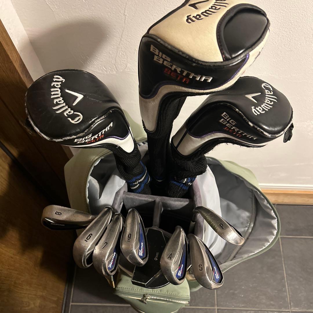 Callaway ゴルフ クラブセット Nike キャディバッグ付き